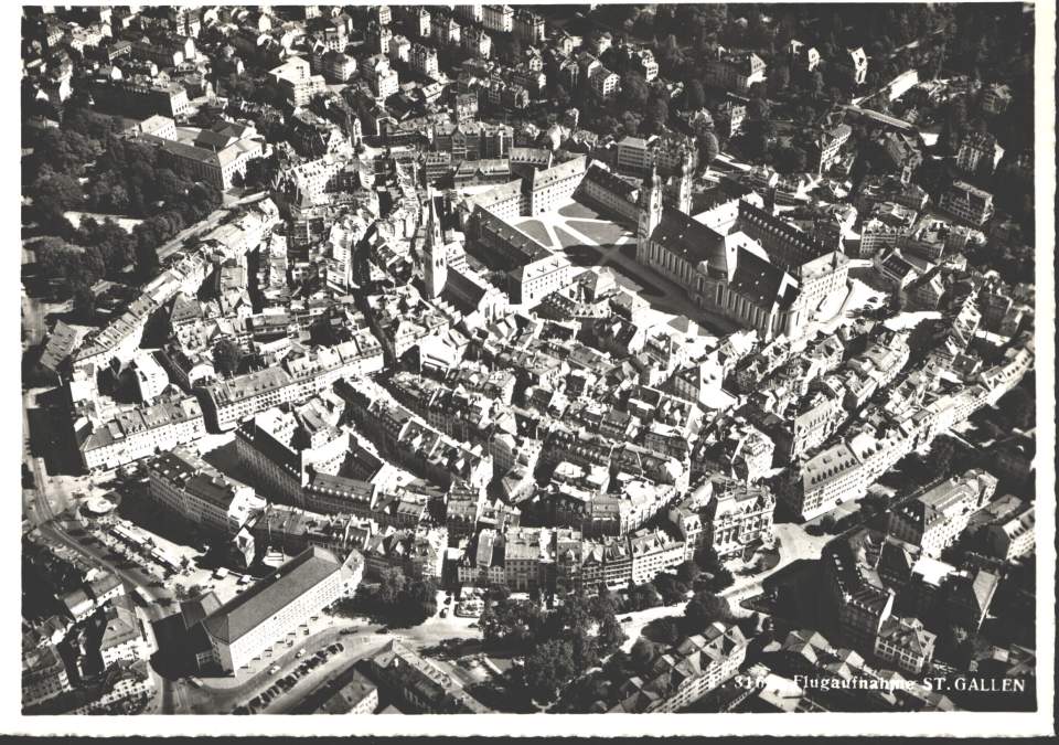 Postkarte St.Gallen