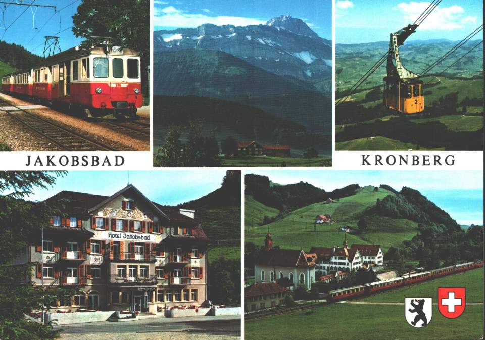 Postkarte Jakobsbad Kronberg