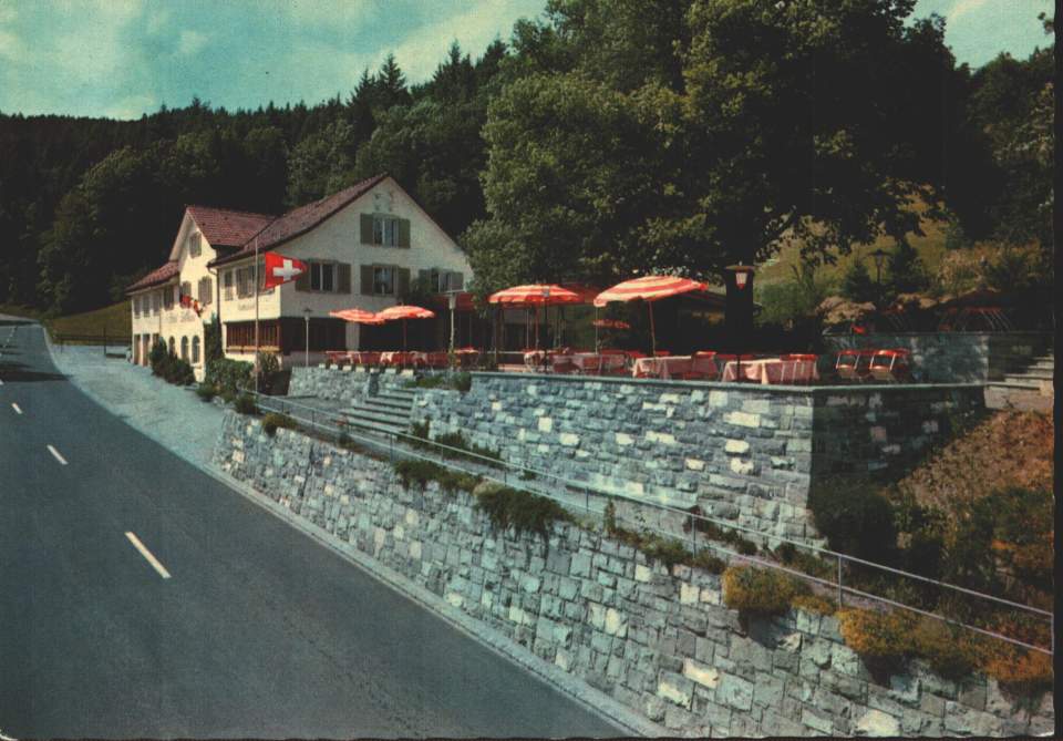 Postkarte Hotel-Restaurant Zollhaus Gamserberg