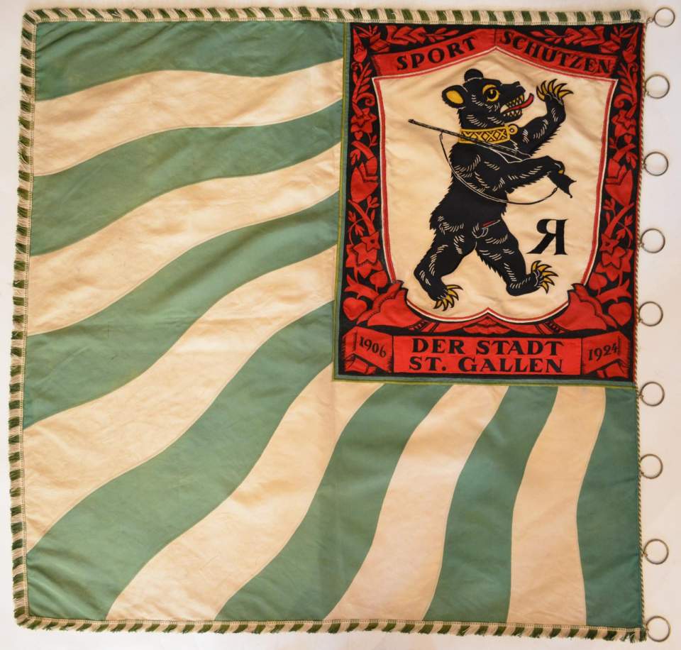 Fahne Sportschützenverein St.Gallen