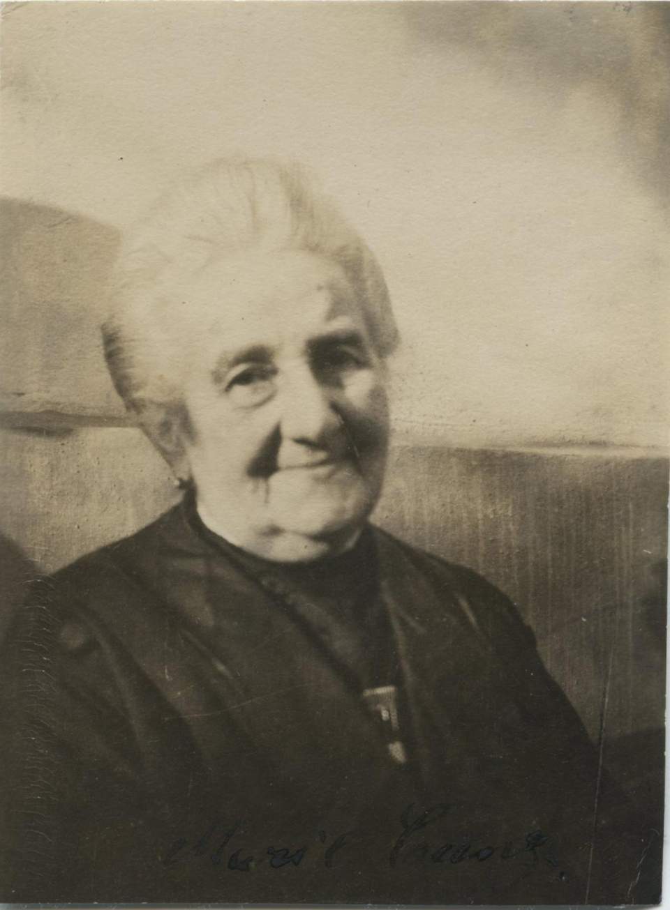 Foto Marie Cunz-Zollikofer