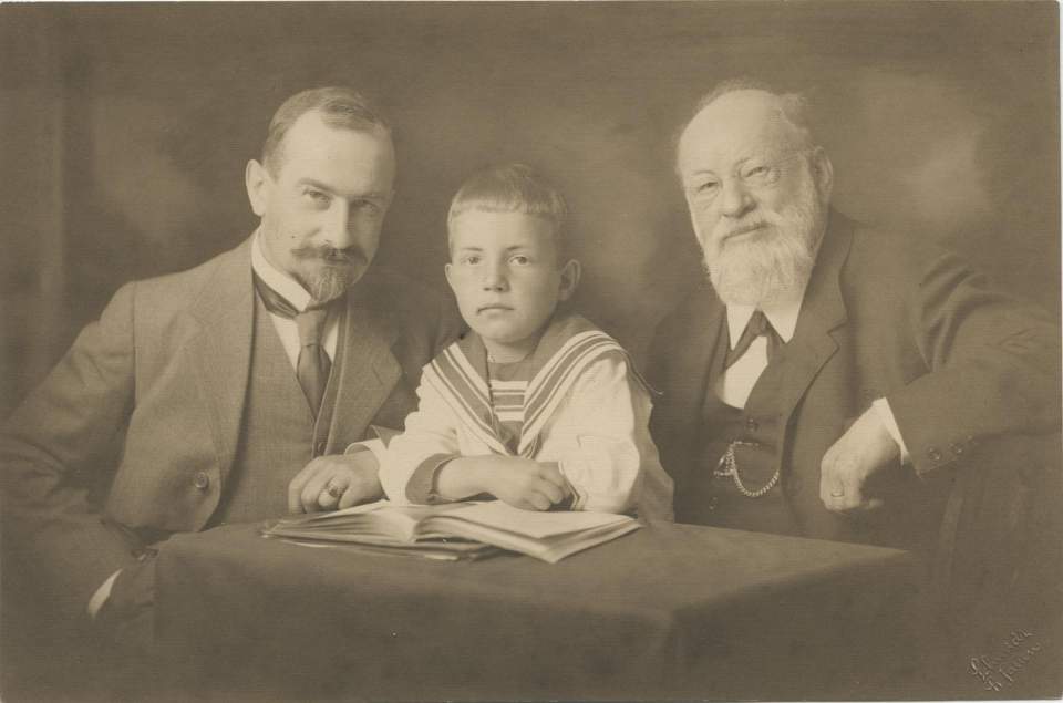 Foto Karl, Eugen und Max Cunz