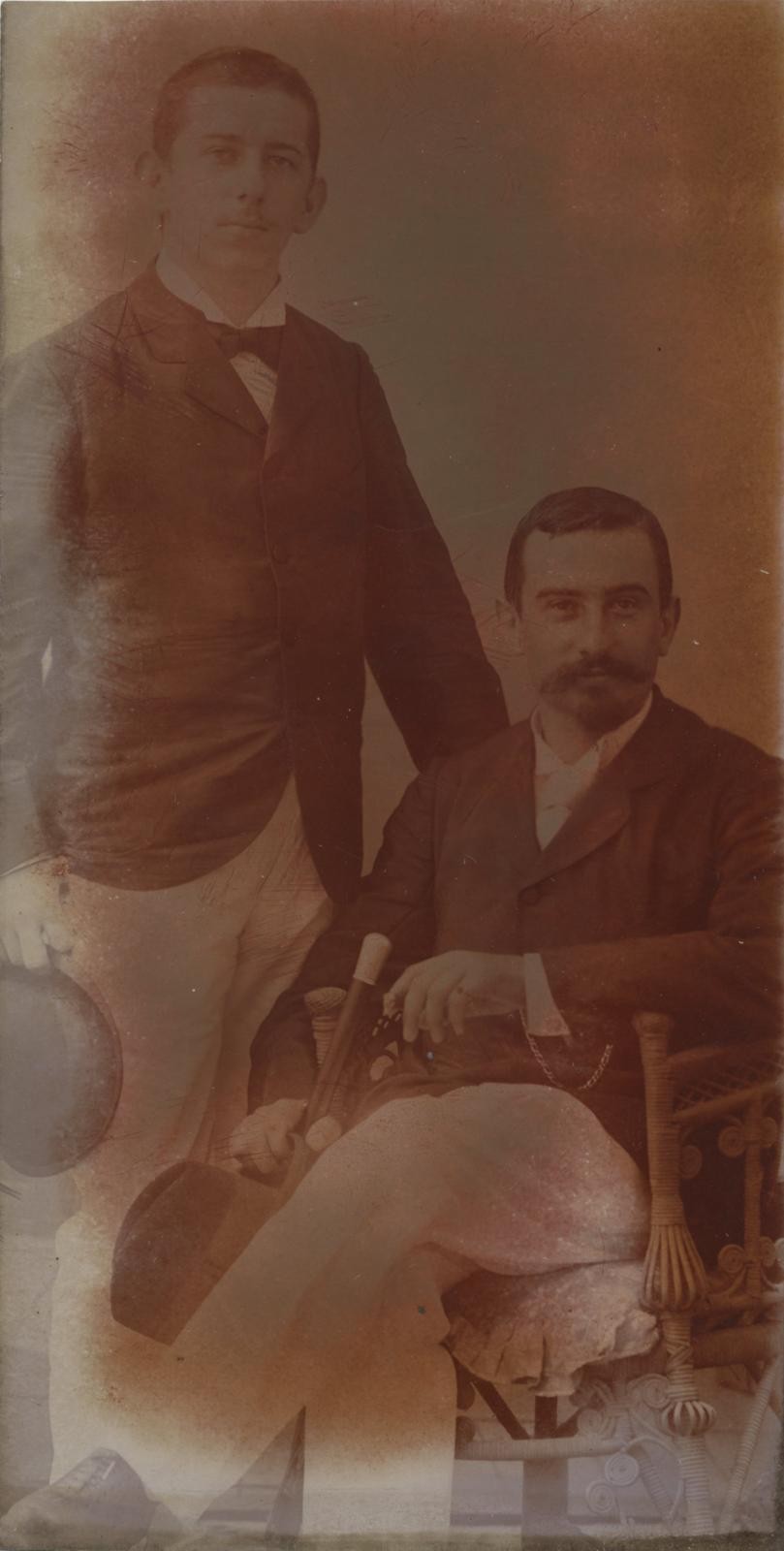 Foto Eugen und Max Cunz
