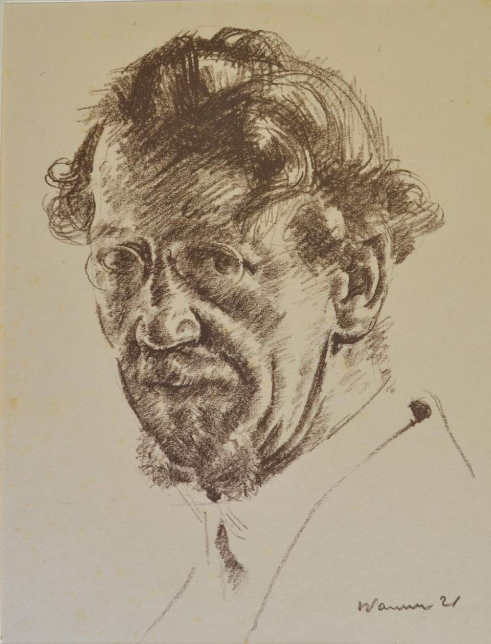 Porträt von Fritz Gilsi