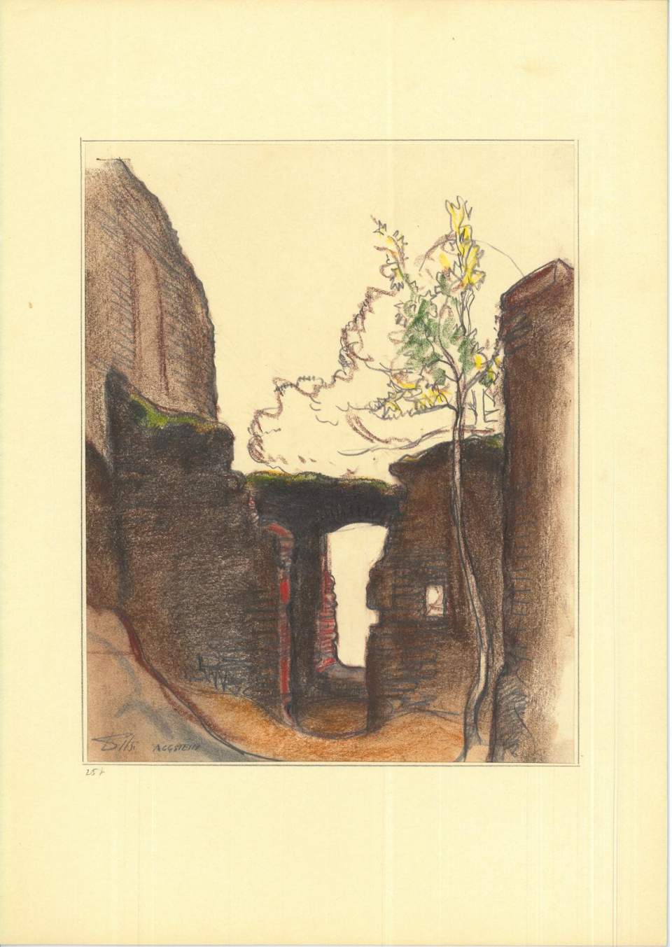 Zeichnung, Aggburg