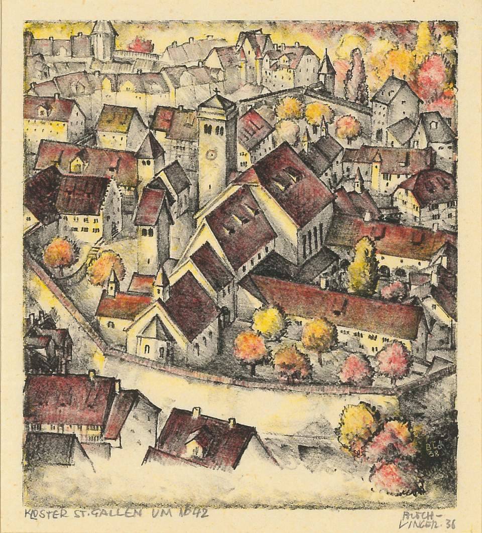 Grafik, Kloster St.Gallen