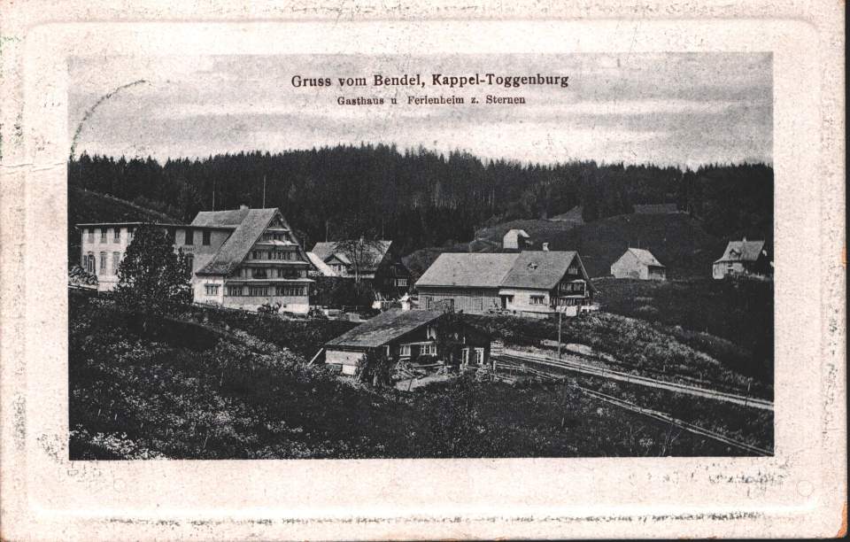 Ansichtskarte, Bendel, Kappel-Toggenburg