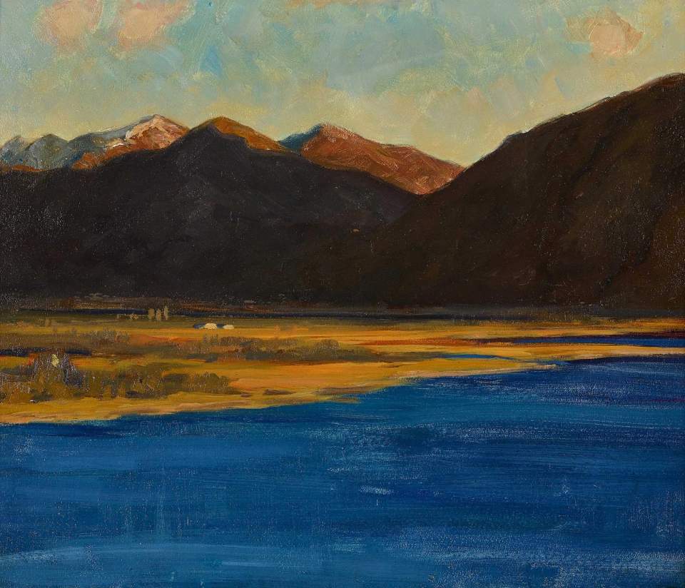 Ölgemälde Am Lago Maggiore