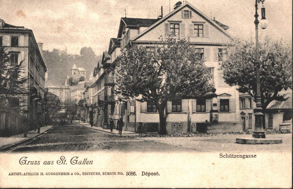 Ansichtskarte, Schützengasse
