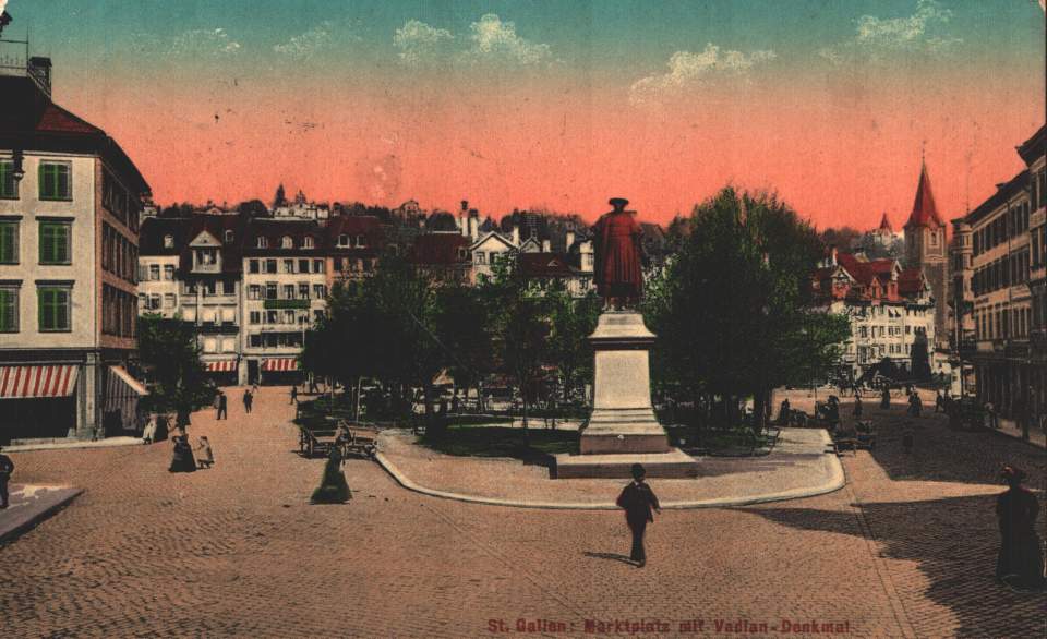 Ansichtskarte, Marktplatz