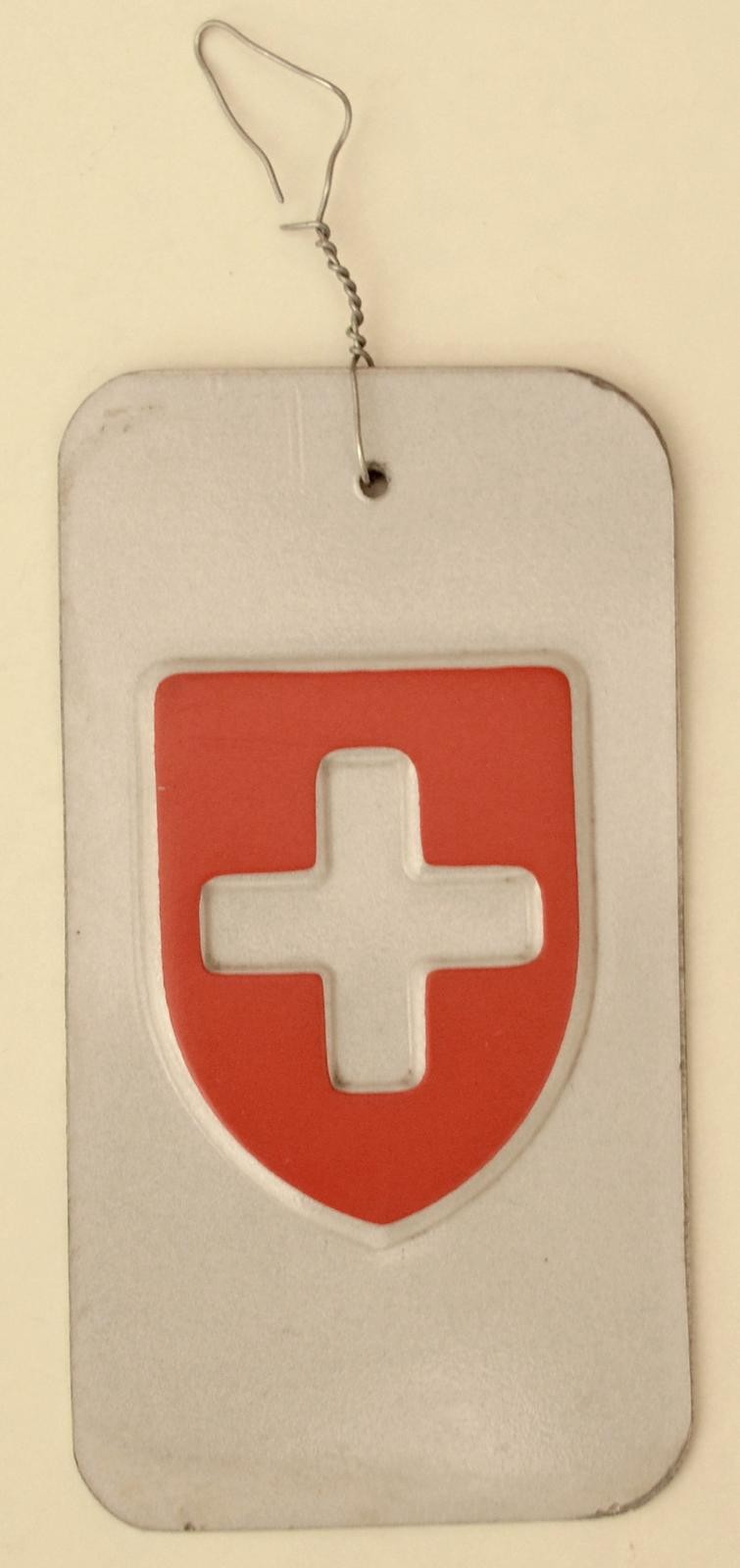 Weihnachtsschmuck, Nummernschildteil