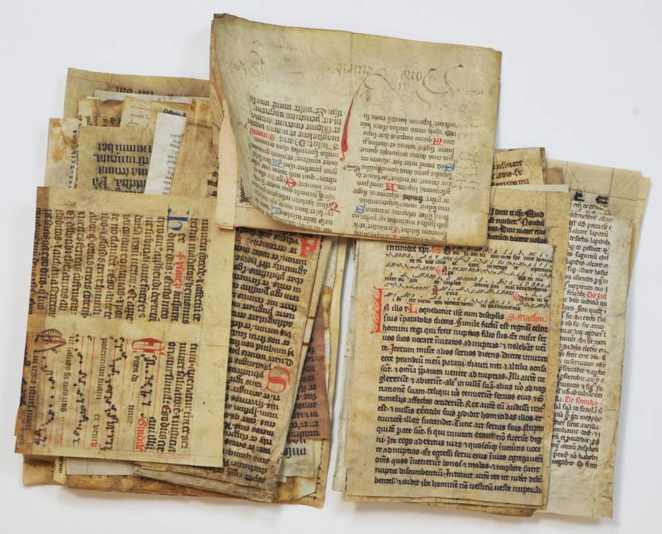 Schreibarbeiten, Schriftmuster