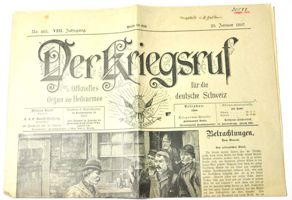 Der Kriegsruf, Ausgabe 31.01.1897