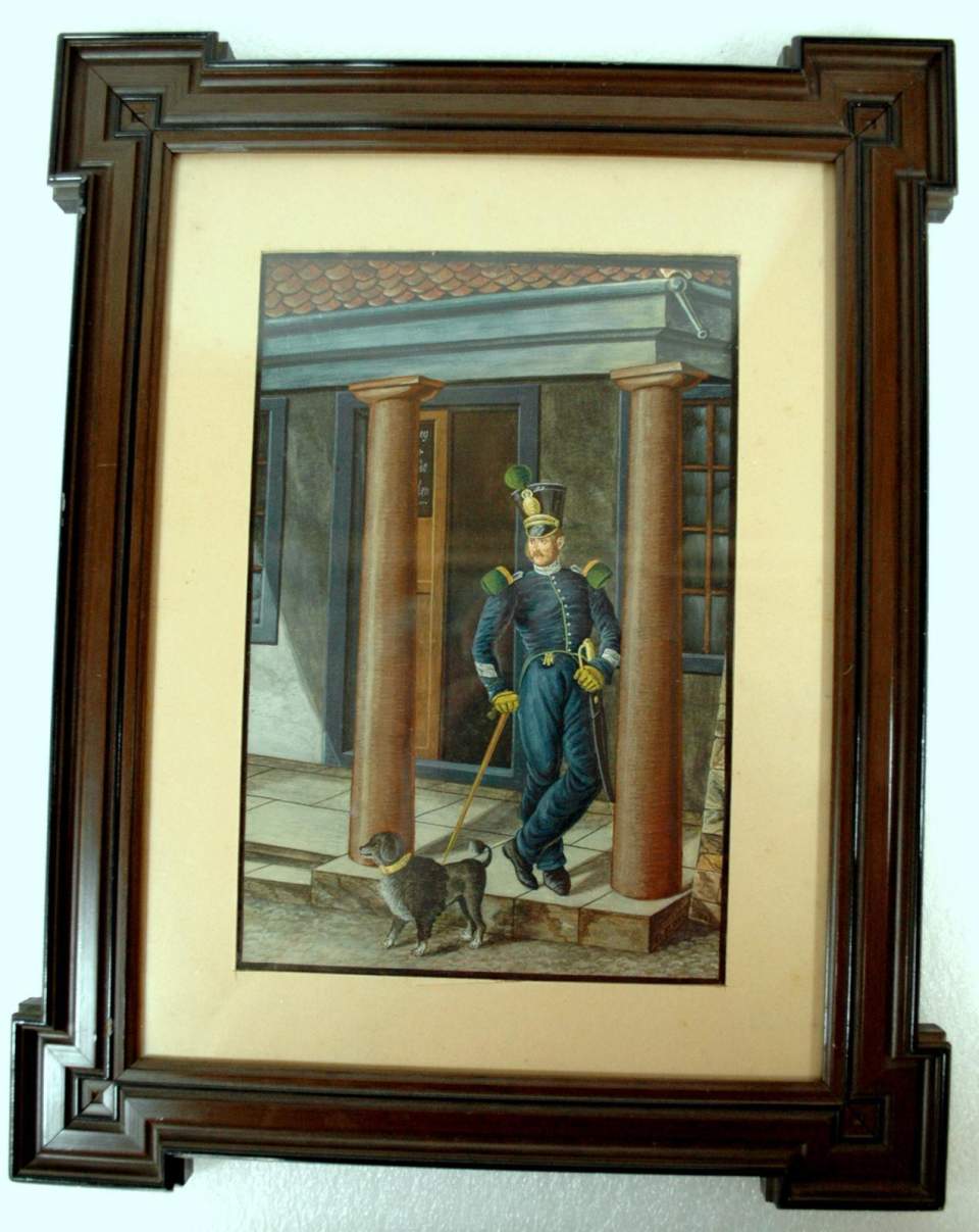 Aquarell von Daniel Ehrenzeller d. J. (1788 - 1849)