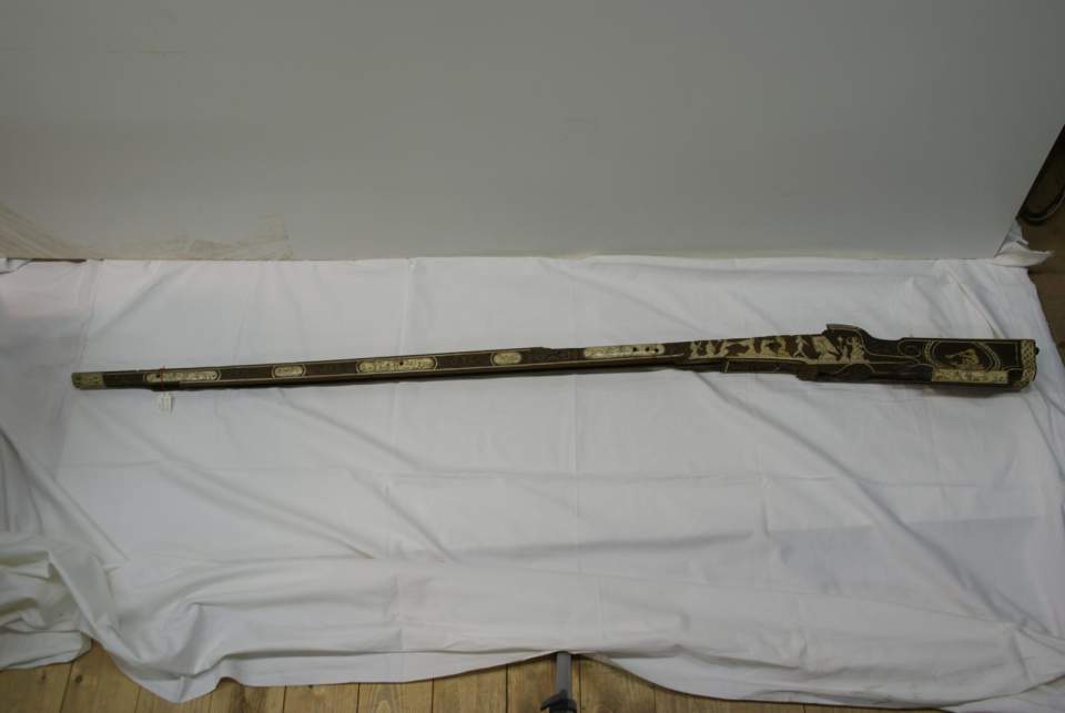 Gewehr, Jagdgewehr, Schaft