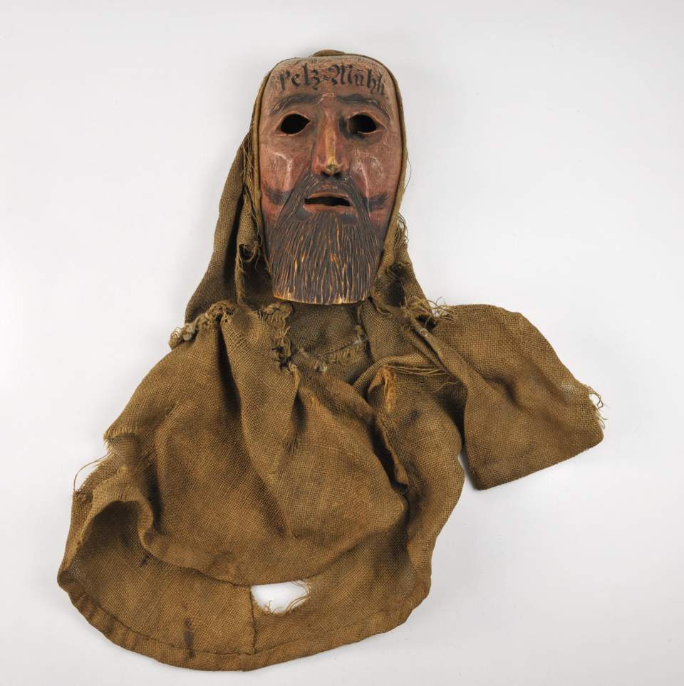 Melser Larve, Sarganserländer Maske, Fasnachtsmaske