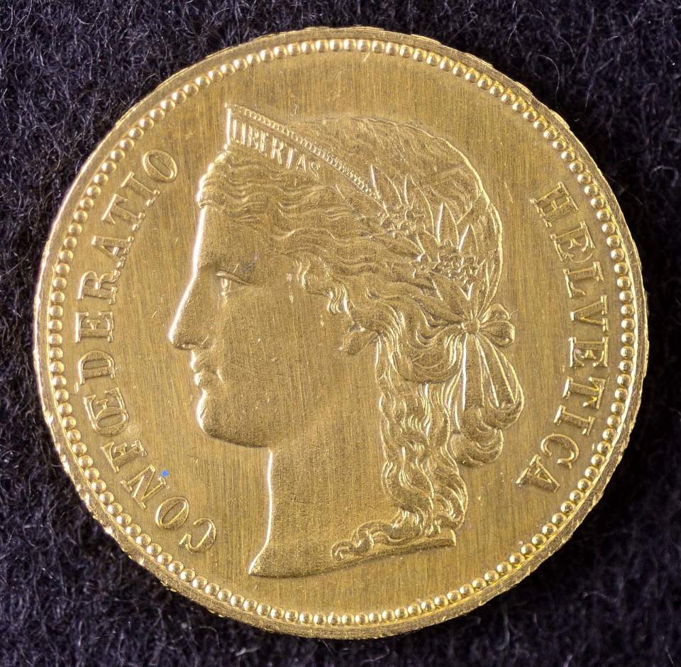 Münze, 20 Franken, Gold, 1896