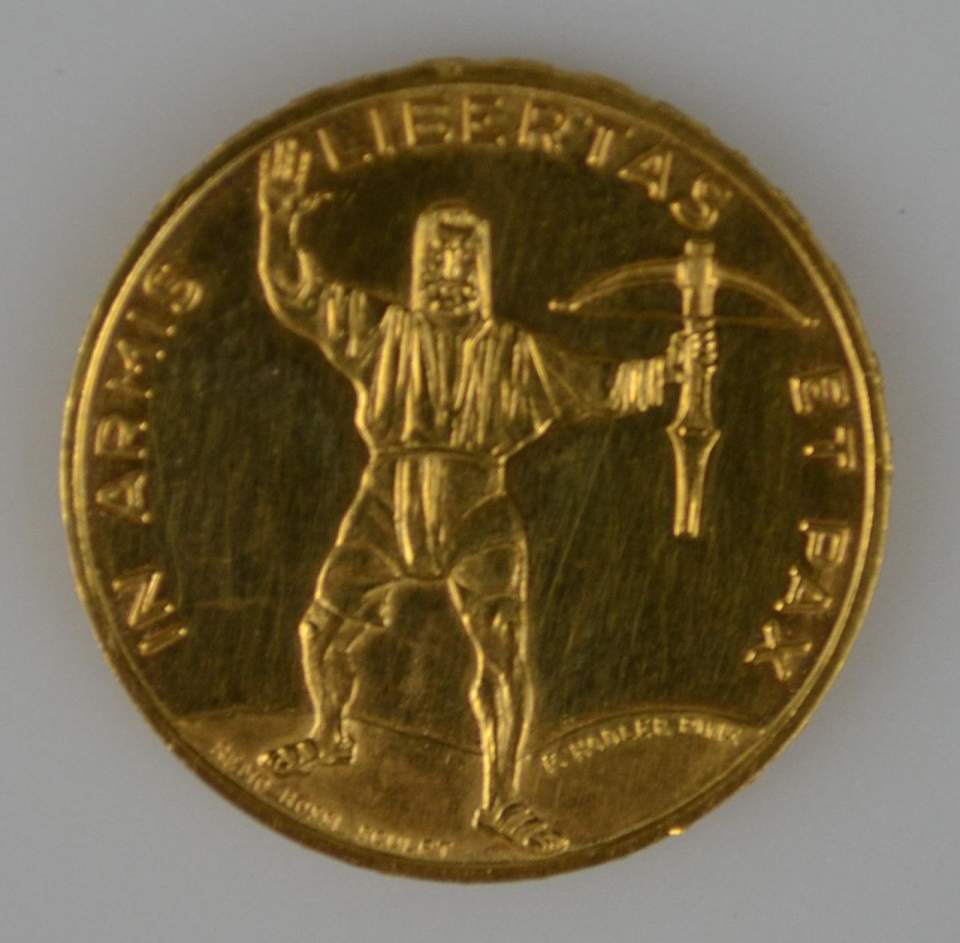 25-Franken-Stück, Goldmünze, Schweizerische Nationalbank
