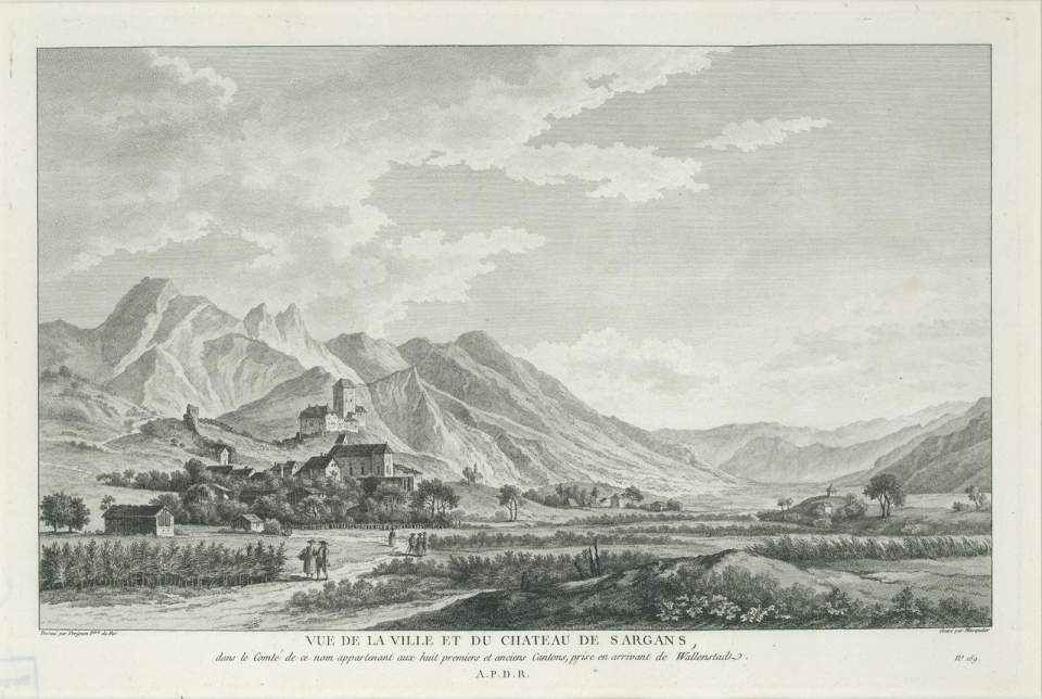 Ansicht Sargans