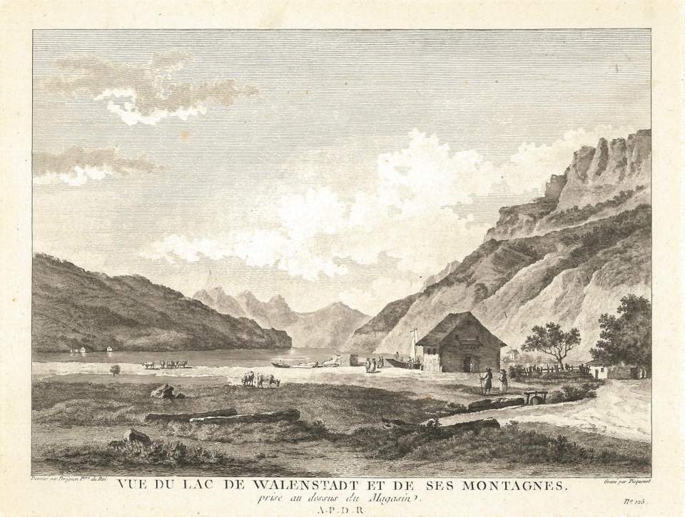 Ansicht, Walenstadt
