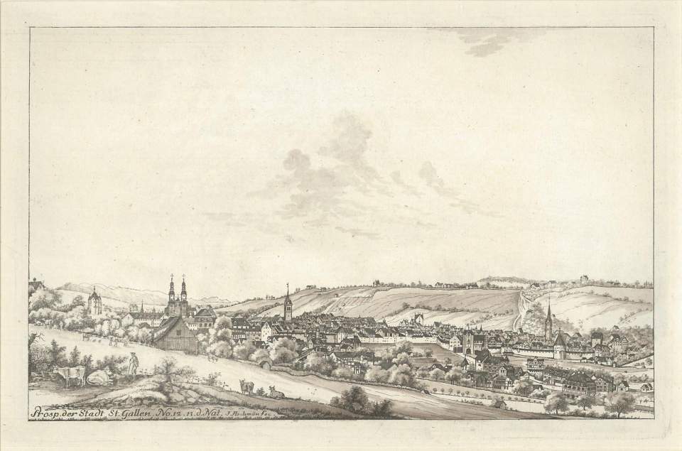 St.Gallen von Südosten