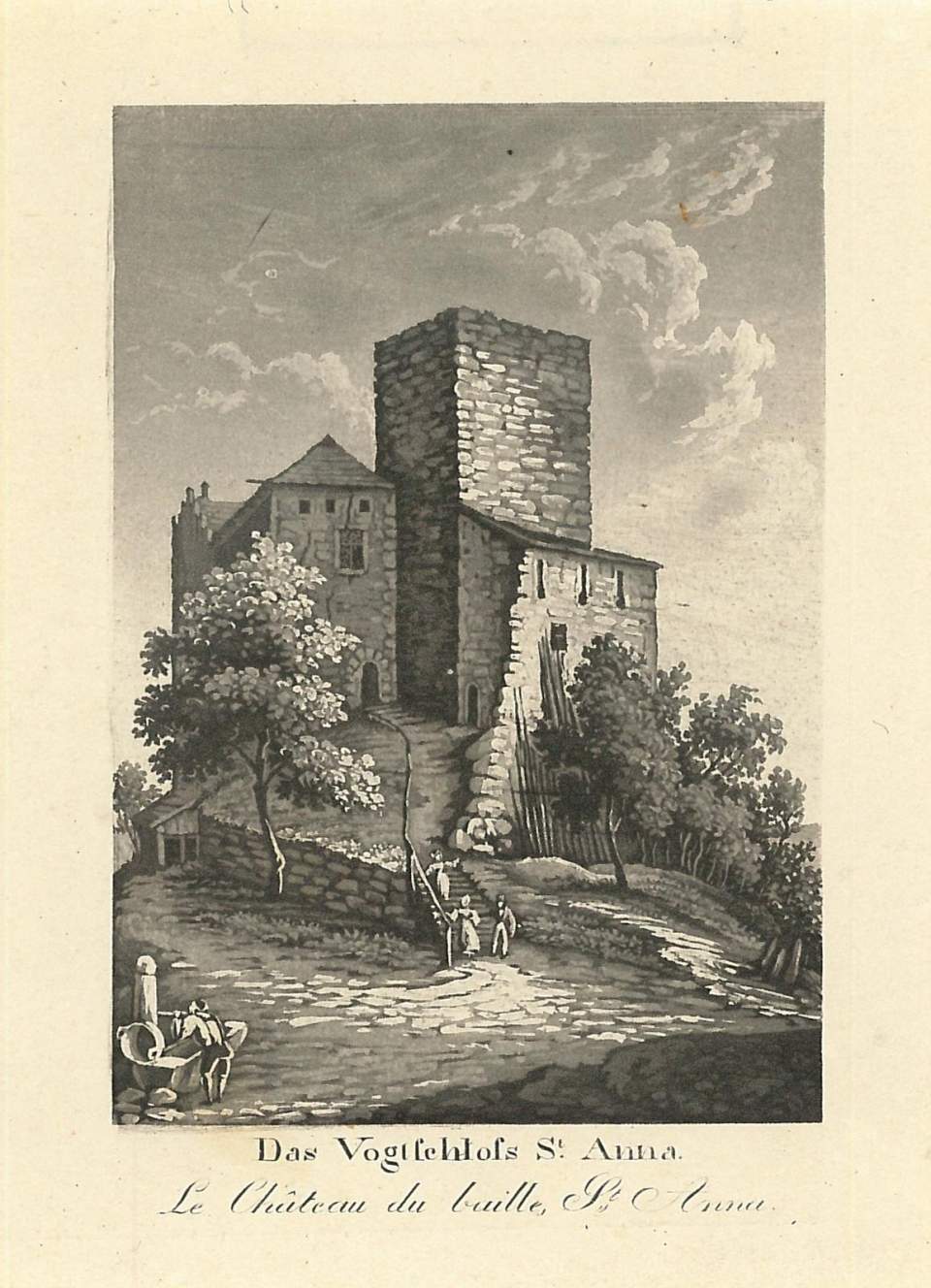 Ansicht Vogtschloss St. Anna