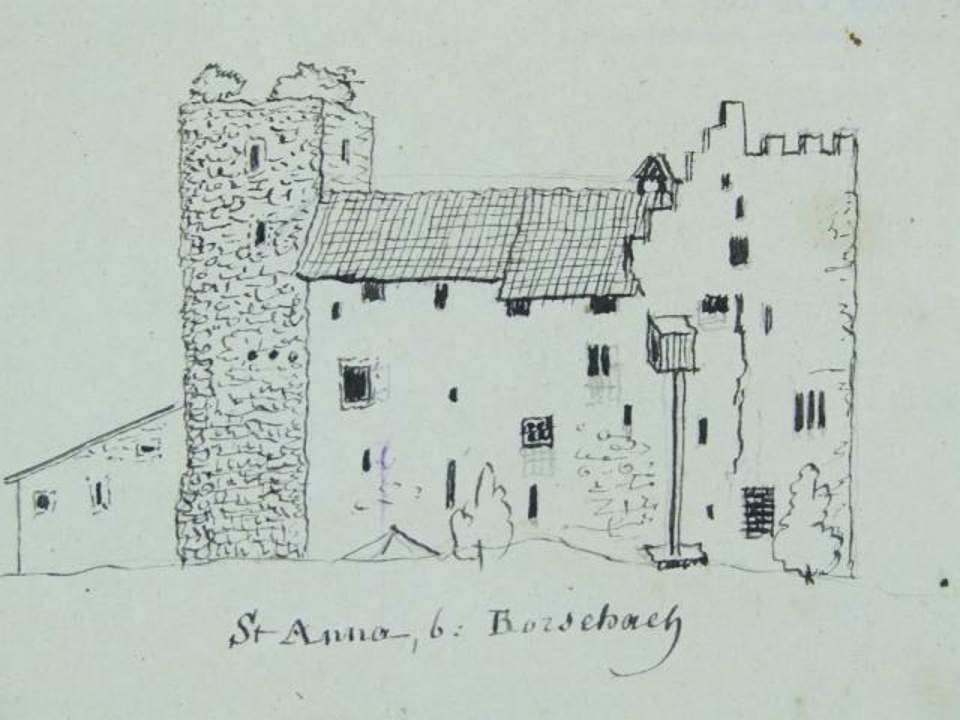 Ansicht St. Anna Schloss