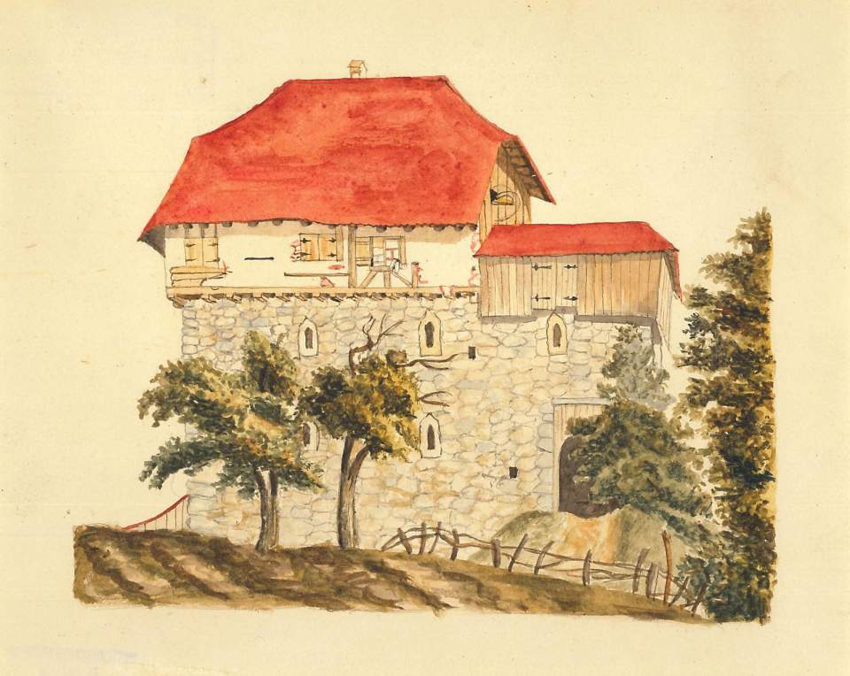 Ansicht Steinerburg in Steinach