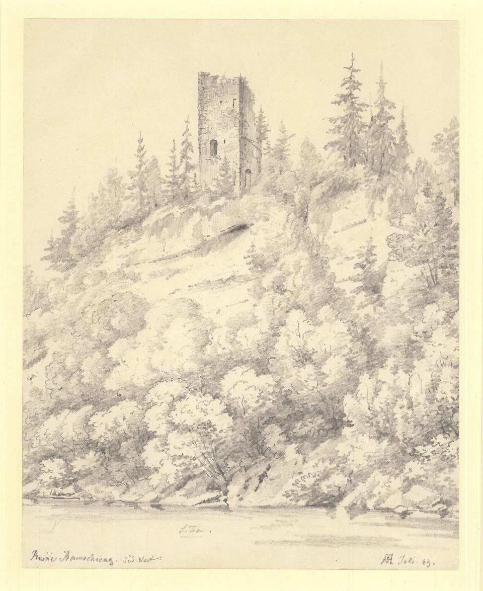 Ansicht Ruine Ramschwag
