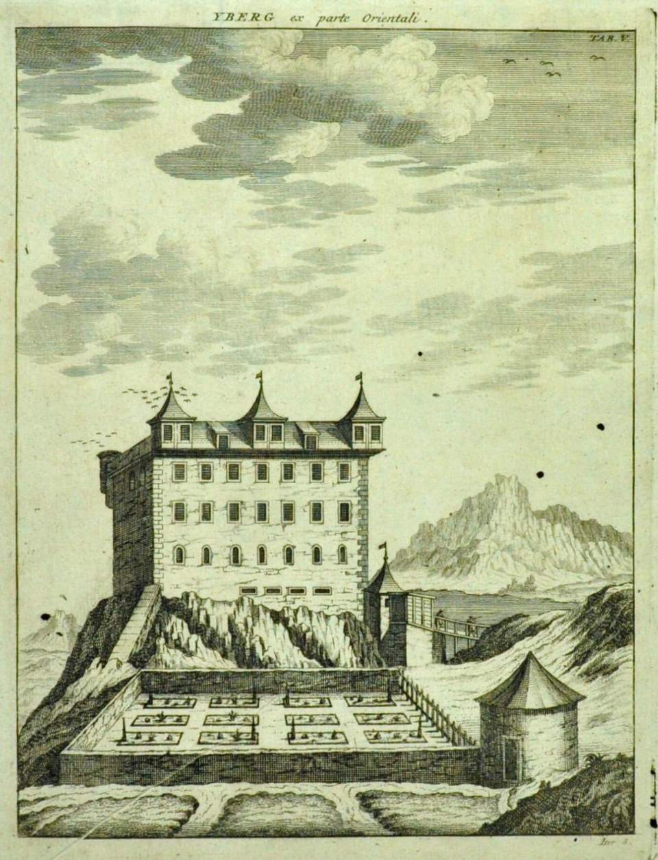 Ansicht Schloss Jberg, Wattwil