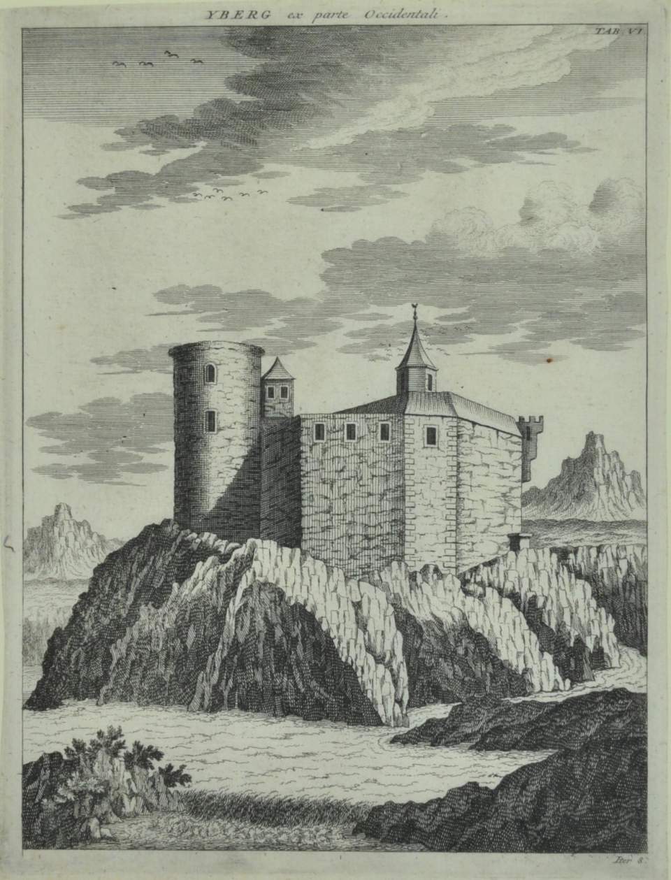 Ansicht Schloss Jberg, Wattwil