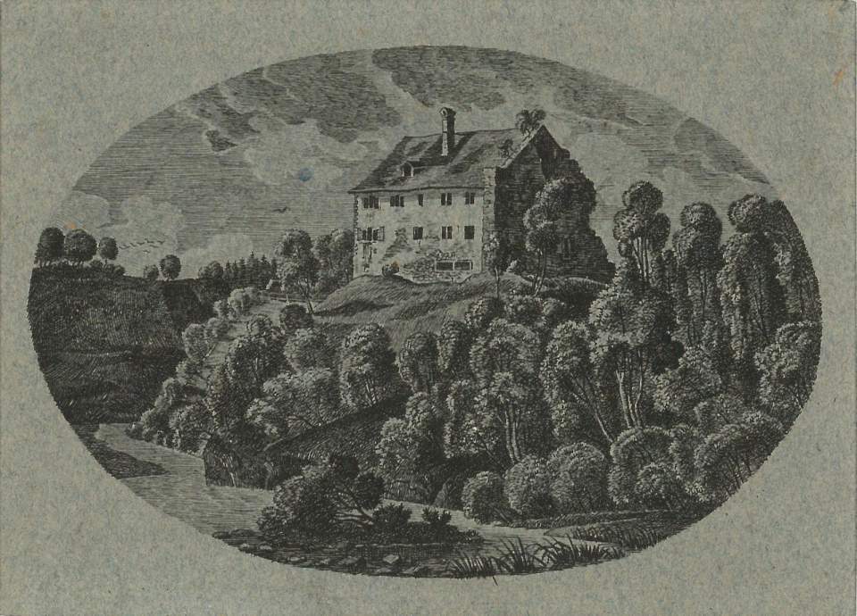 Ansicht Schloss Lütisburg