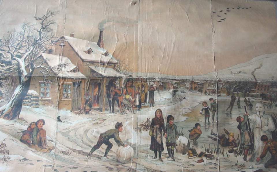 Schulwandbild