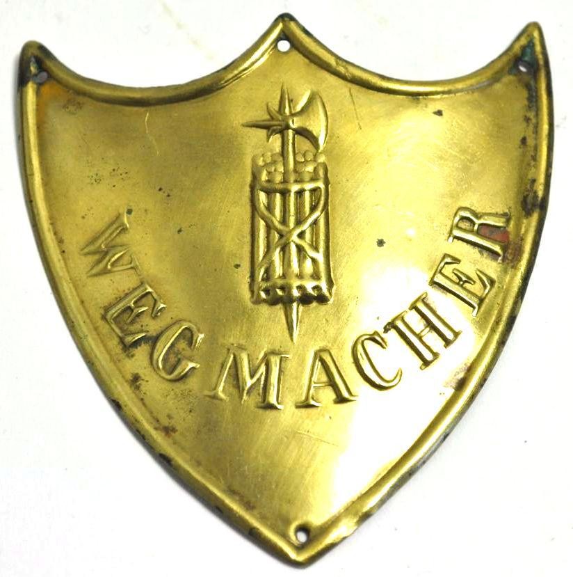 Uniformabzeichen "Wegmacher"