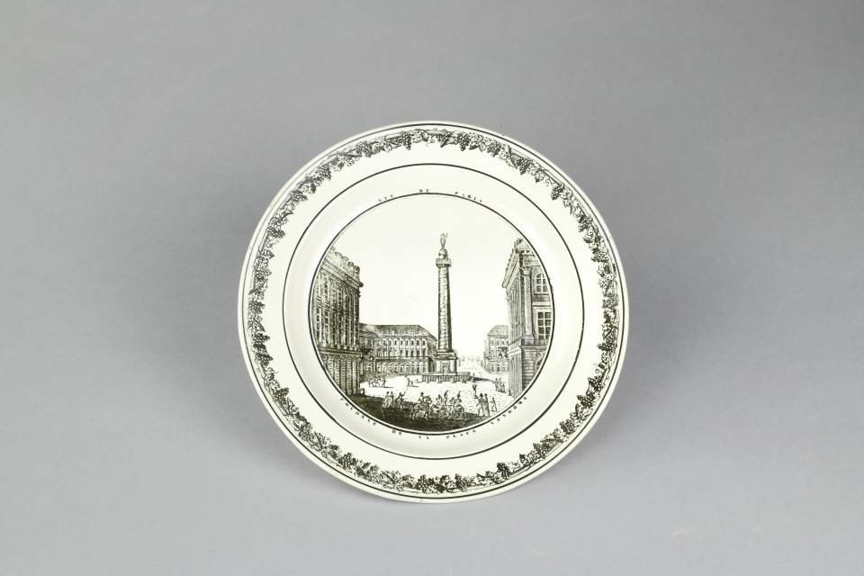Teller "Vue de Paris"
