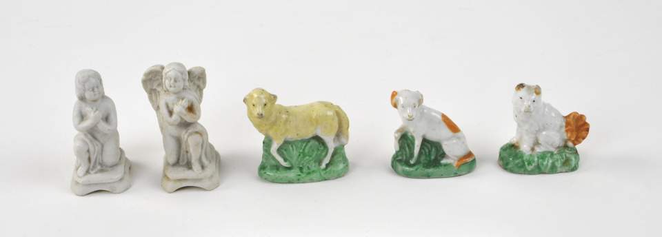 Porzellanfiguren für Puppenstuben
