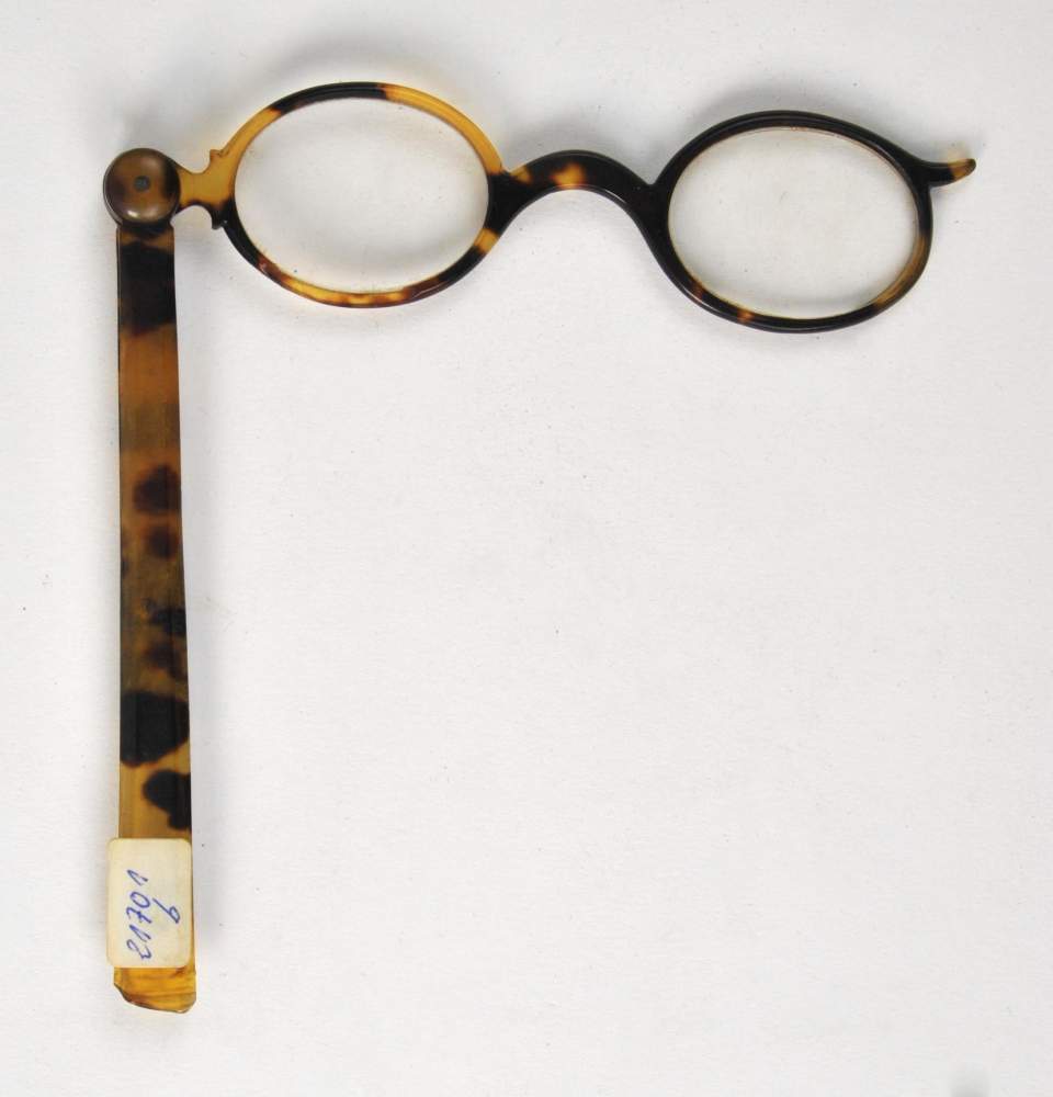Stielbrille; Lorgnon, Lorgnette; Brille