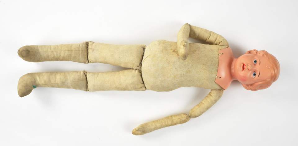 Puppe "Schildkröt", Zierpuppe