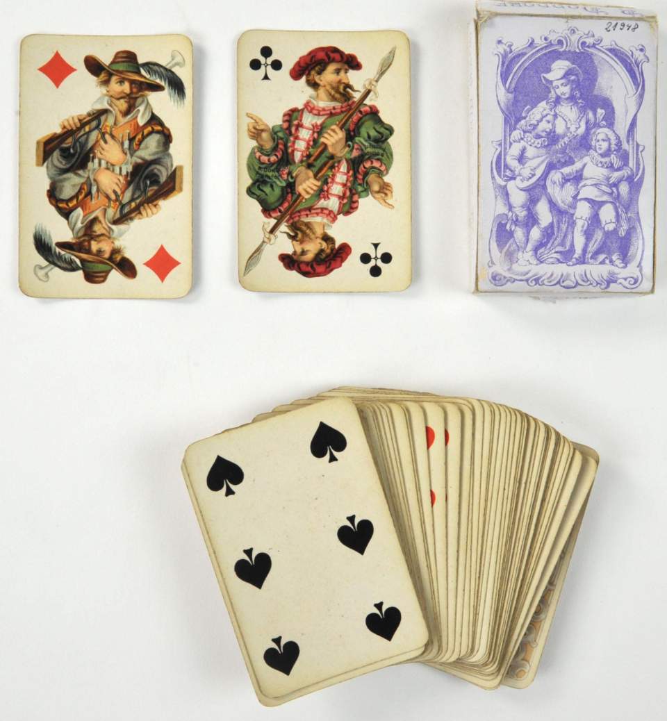 Kartenspiel (Whist-Karten)