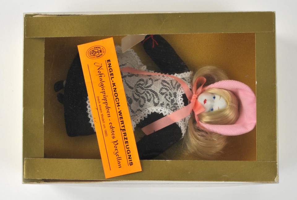 Puppe, Nostalgiepüppchen, Zierpuppe