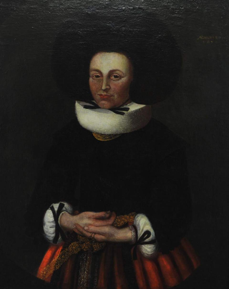 Porträt Judith Stauder (1642-1706), Ehefrau von Eberhard Huber