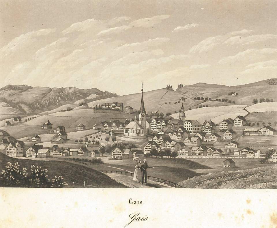 Ansicht von Gais