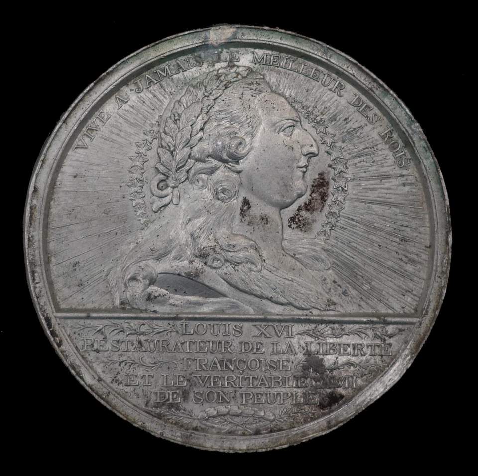 Medaille König Louis XVI. v. Frankreich
