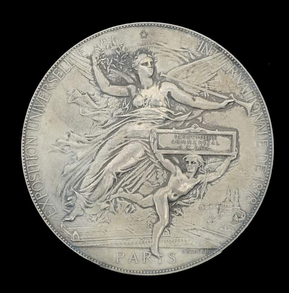 Medaille Weltausstellung Paris 1878