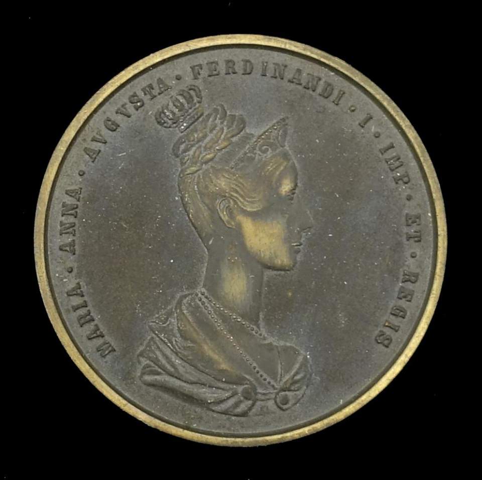 Medaille Königin Maria Anna aus Böhmen