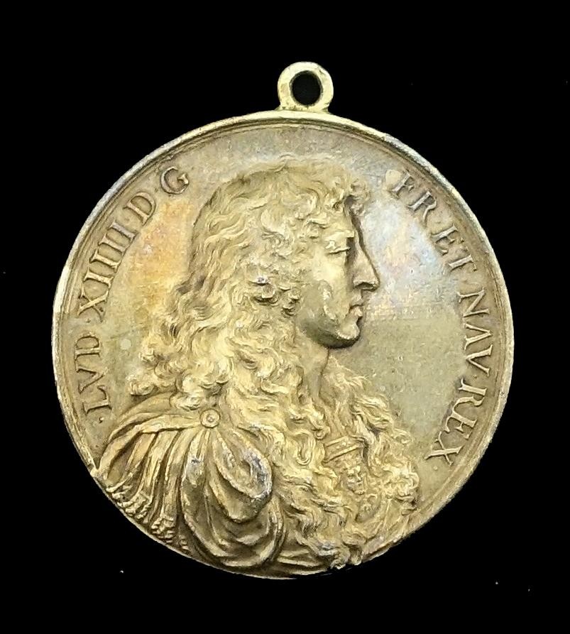 Medaille Erneuerung d. Bedürfnisses mit Ludwig XIV. 