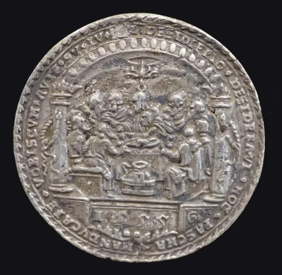 Medaille Abendmahl, Jüngstes Gericht