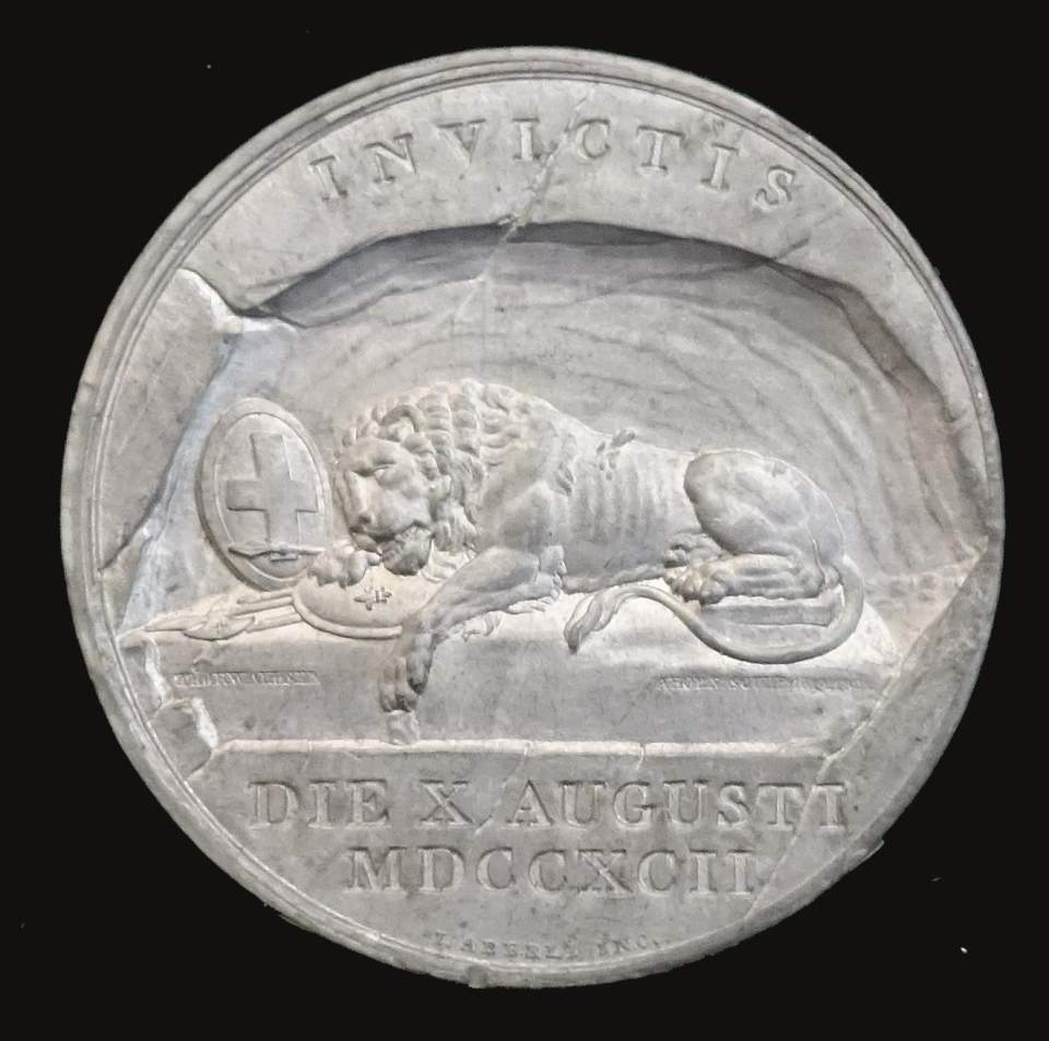 Medaille Löwendenkmal in Luzern