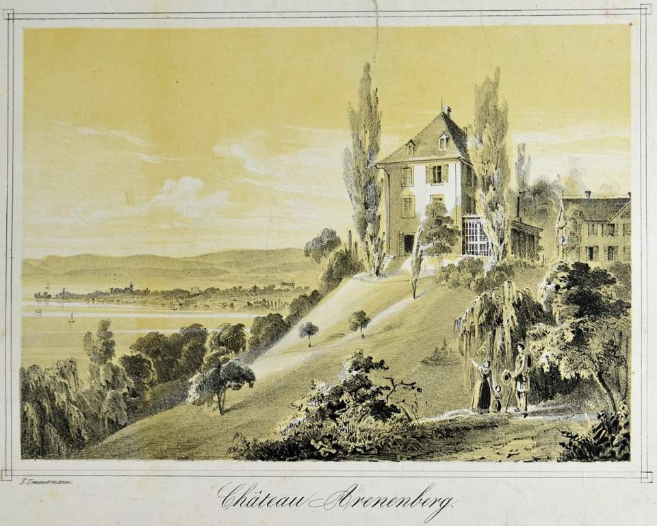 Ansicht Schloss Arenenberg