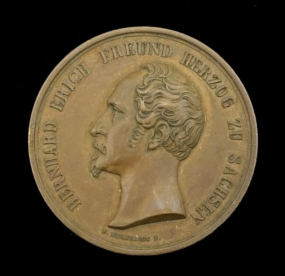 Medaille Bernh. Erich Freund, Herzog zu Sachsen